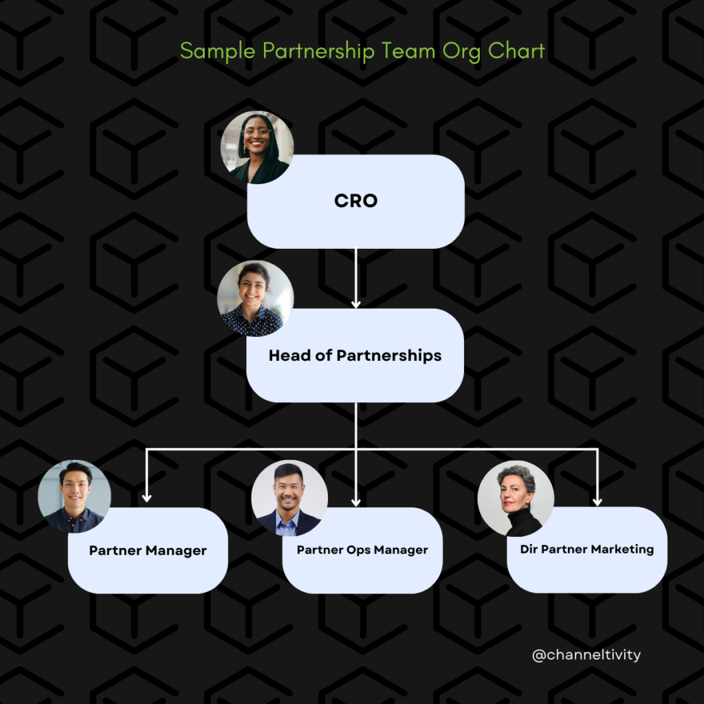 Sample partnerships org chart
