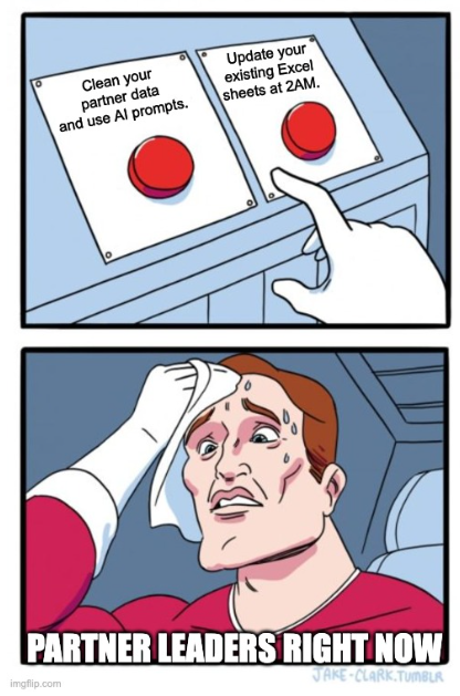 Partner leaders trying to figure out how to use AI in their partner programs
